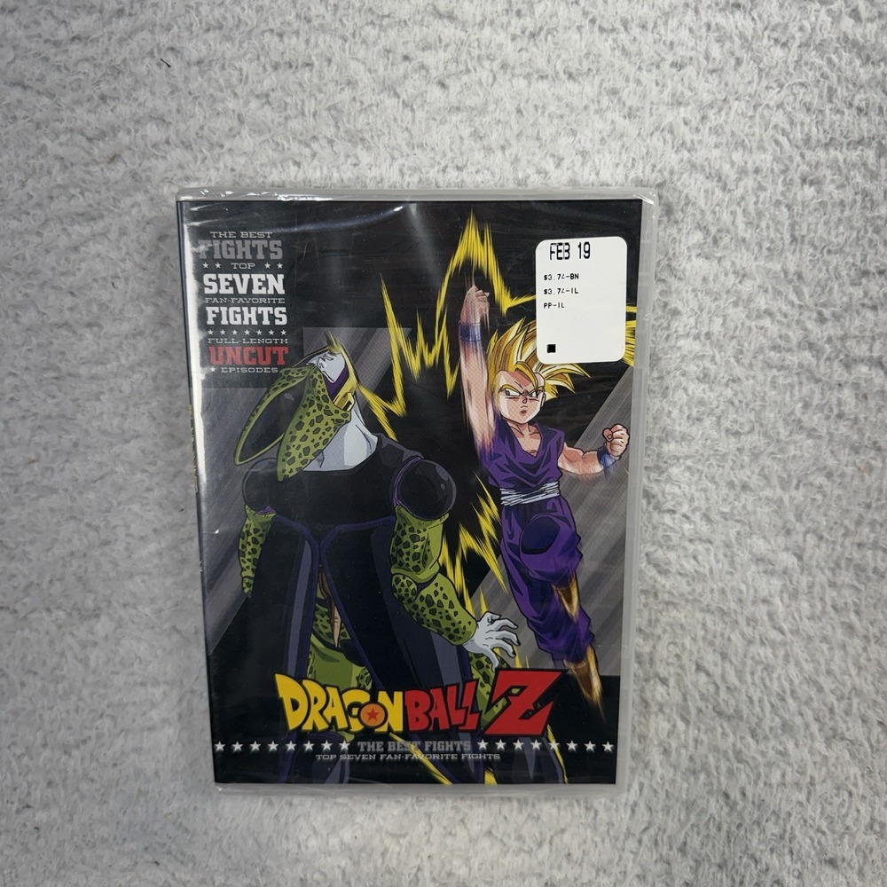 Sealed Dragon Ball Z: The Best Fights (DVD) NEW Sealed